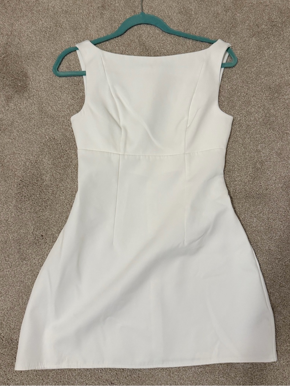 Classic White Sleeveless Sheath Dress - Timeless Women's Dress